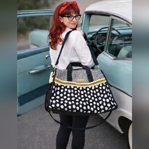 Betsey Johnson Large Duffle, Weekender Bag - NWOT